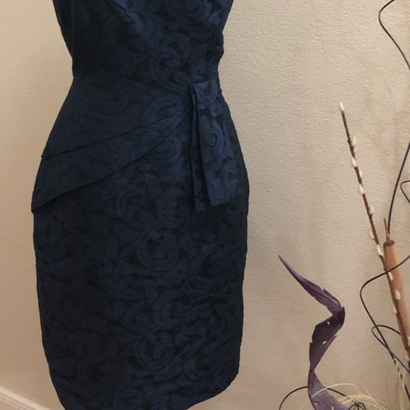 Adrianna Papell Sheath Silhouette Cocktail Dress. Preloved - Picture 7 of 10